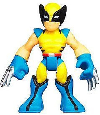 Playskool Marvel Super Hero Adventures Mini Wolverine [Bagged](Multicolor)
