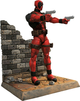 

Diamond Select Toys Marvel Select Deadpool Action Figure(Black, Red)