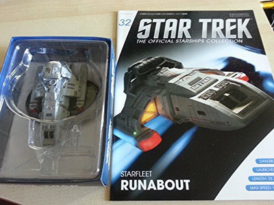 

Star Trek Official Starships Collection Issue 32 Starfleet Runabout(Multicolor)