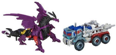 

Transformers Prime Beast Hunters Optimus Prime Vs Predaking Predacons(Multicolor)