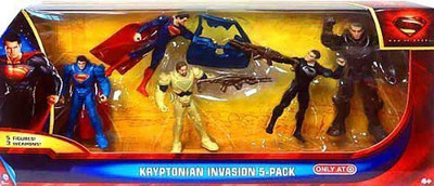 

Mattel Superman Man Of Steel Kryptonian Invasion Exclusive 5Pack(Multicolor)