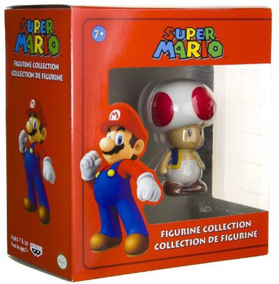 

Mario, Super Mario Toad ~39" Super Mario Figurine Collection Series(Multicolor)