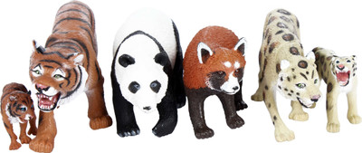 Wild Republic Polybag Asian Mountain Collection(Multicolor)