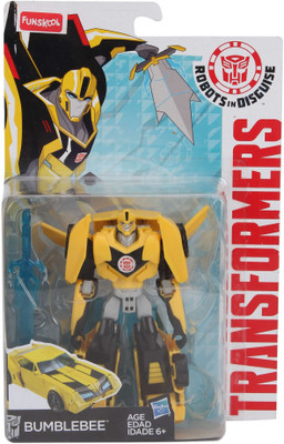 

Hasbro Transformers Robot In Disguise 7 Step Changer Bumblebee(Black, Yellow)