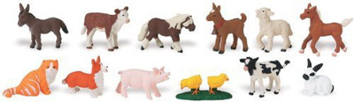 

Safari Ltd Farm Babies TOOB(Multicolor)