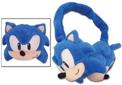 Sonic The Hedgehog Sonic Ear Muffs(Multicolor)