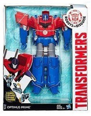

Funskool Roobots in disguise Transformers Optimus Prime Age 6+(Red, Blue)