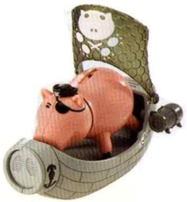 

Mattel Story 4" Deep Dive Aqua Pirate Hamm With Vehicle(Multicolor)