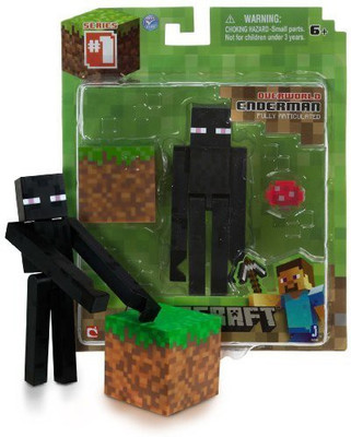 

Minecraft Overworld Endermen ~3.75" Minecraft Mini Fully Articulated Action Figure Pack(Orange)
