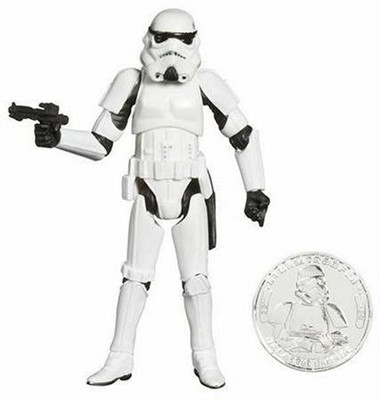 

Hasbro Star Wars 30th Anniversary Stormtrooper Action Figure #20 with Coin(Multicolor)
