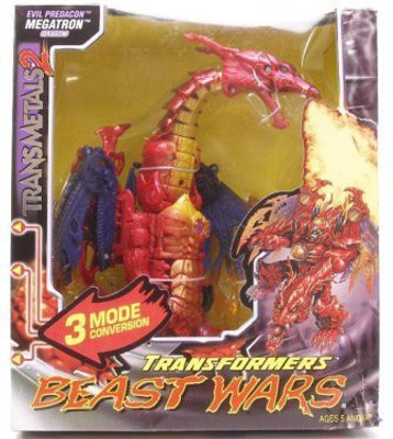

Hasbro Transformers Beast Wars Evil Predacon Megatron Dragon(Multicolor)