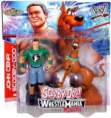 

WWE Mattel Wrestling Scoodoo Wrestlemania Mystery 2Pack John(Multicolor)