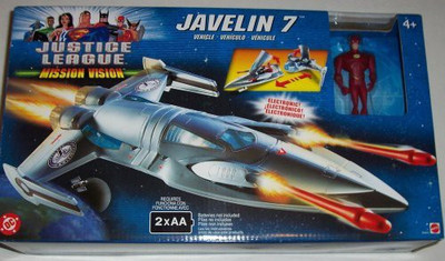 

Mattel Justice League Mission Vision Javelin 7 Vehicle With Flash(Multicolor)