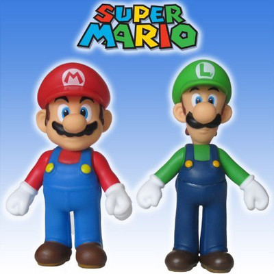 

Super Mario Brothers 5" Mario & Luigi Set Nintendo/Banpresto(Multicolor)