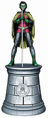 

Eaglemoss Dc Superhero Chess Collection Magazine #3 Robin White Bishop(Multicolor)