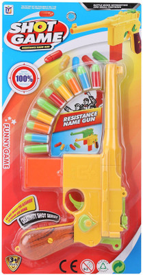 

Smiles Creation Shot Game With 10 Soft Bullets - Multicolor(Multicolor)
