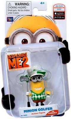 

Thinkway Toys Despicable Me 2 Minion Golfer Poseable(Multicolor)