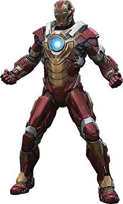 

Dragon Models USA Dragon Models Iron Man 3 Iron Man Mk Xvii Heartbreaker(Multicolor)