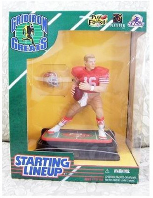 

Starting Lineup 1997 Nfl Starting Lineup Gridiron Greats Joe Montana San(Multicolor)