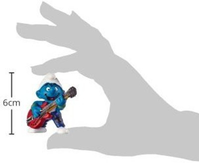 

Schleich North America Smurf Lead Guitar Player(Blue)