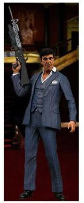 NECA Scarface Tony Montana Blue Suit 7"(Blue)
