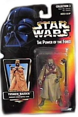 

Star Wars Power Of The Force Tusken Raider Red Card With Gaderffi(Multicolor)