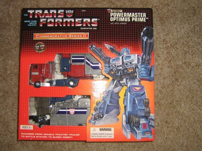 

Transformers G1 Commemorative Series Ii Powermaster Optimus Prime(Multicolor)
