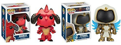 

Funko Set Of 2 Diablo Pop Designer Vinyldiablo & Tyrael(Multicolor)