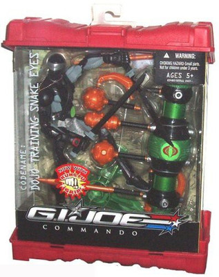 

G.I. Joe Commando 8 Inch Tall With Playset Dojo Training(Multicolor)