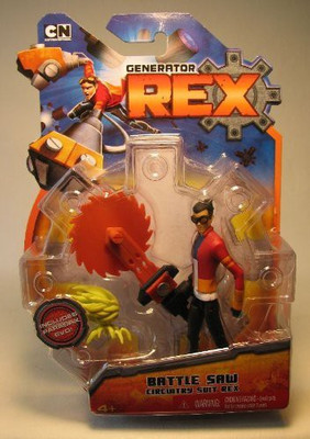 

Generator Rex 4 Inch Battle Saw Rex Other Outfit(Multicolor)