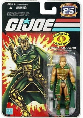 

G.I. Joe 25Th Anniversary Single Pack Serpentor(Multicolor)