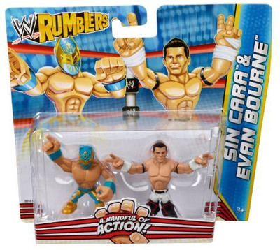

Mattel Wwe Rumblers Sin Cara And Evan Bourne 2Pack(Multicolor)