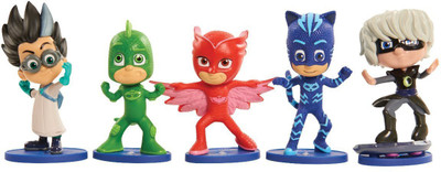 

Just Play PJ Masks Collectible Figure Set (5 Pack)(Multicolor)