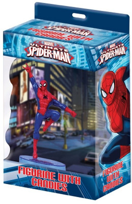 

GRVK Spiderman Figurine with Candies Jumping Position(Multicolour)