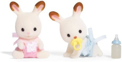 

Calico Critters Hopscotch Rabbit Twins(Multicolor)