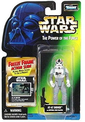 

Star Wars Power Of The Force Freeze Frame &Gt Atat Driver(Multicolor)