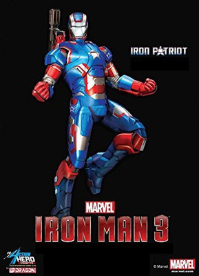 

Dragon Models USA Dragon Models Iron Man 3 Iron Patriot Vignette Hero(Multicolor)