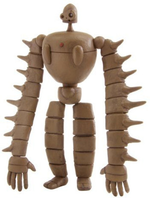 

Fine Molds Castle In The Sky Robot Soldier Model Kit (120 Scale)(Brown)