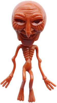 

Tootpado Anti Stress Squeeze Balls Alien Design (Brown) - 1a235 - Toys With Gel(Brown)