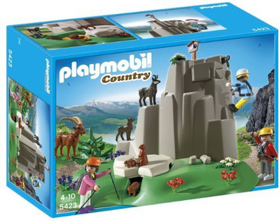 

Playmobil Rock Climbers With Mountain Animals Playset(Multicolor)