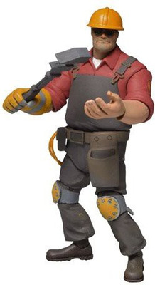 

NECA Team Fortress Red Engineer Series 3(Multicolor)
