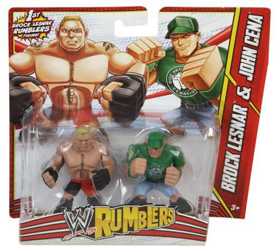 

Mattel Wwe Rumblers Brock Lesnar And John Cena 2Pack(Multicolor)
