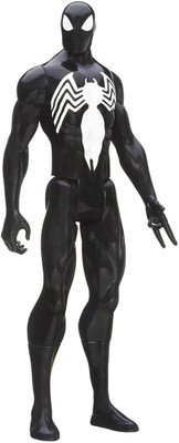 

Hasbro Spiderman Marvel Ultimate Titan Hero Series Black Suit Spider-Man Figure - 12 Inch(Multicolor)