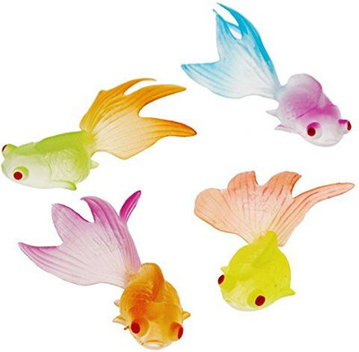 

US Toys Glow In The Dark Goldfish Party Accessory (12 Count)(Multicolor)