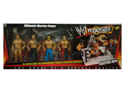 

9 Perfect WWE Flex Force Fighting Hero Ultimate Warrior(Multicolor)