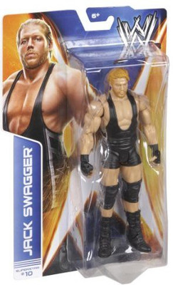

Mattel Wwe Superstar #10 Jack Swagger Action Figure(Black)