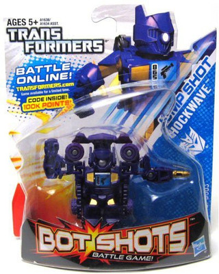 

Hasbro Transformers Bot Shots Jump Shot Shockwave(Multicolor)