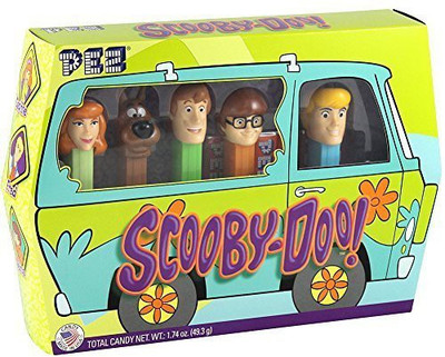 

PEZ Candy Pez Scoo Doo Gang Set 5 Dispensers & 6 Rolls Shaggy Fred(Multicolor)