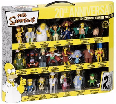

Merchandiseonline The Simpsons Merchandise 21 Piece Limited Edition Figurine(Multicolor)