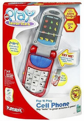 

Hasbro Playskool Flip 'N Play Cell Phone - Red(Multicolor)